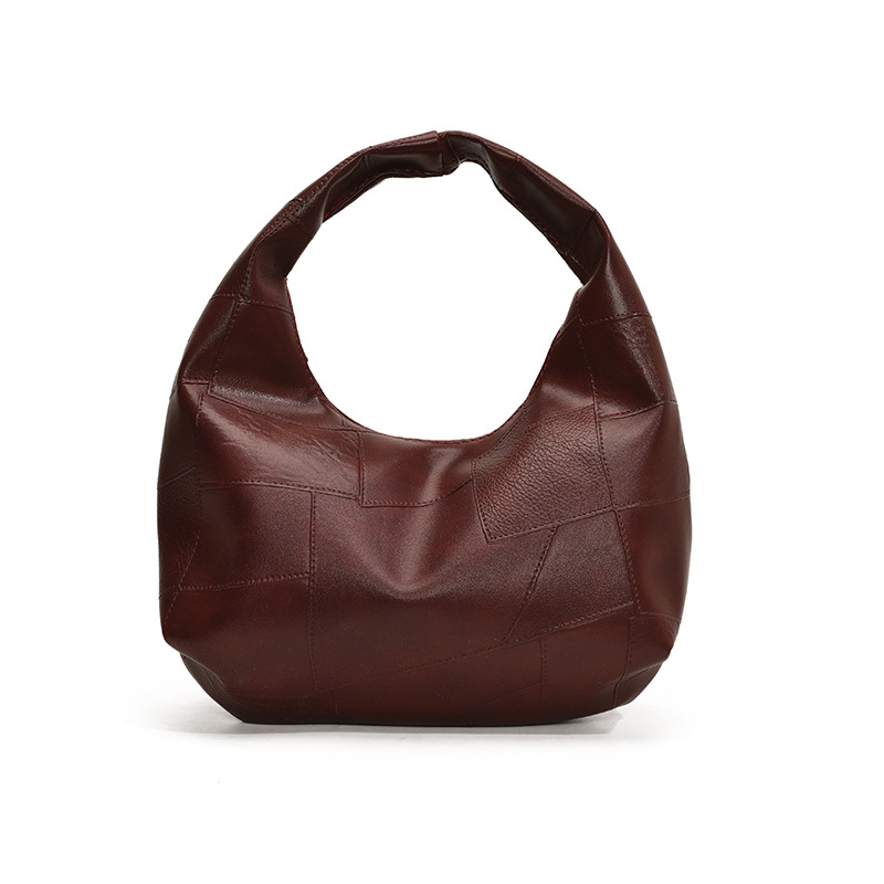 Bolsa de nube estilo minimal pliegue de la axila de la niña pliegue bolsa grande 2025 principios de primavera nuevo bolso de hombro mujer