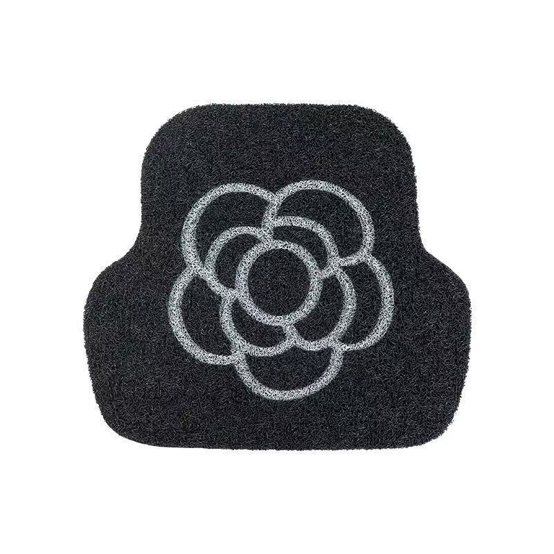 Cartoon Car Anti-Slip Dust Removal Floor Mats Cute Bunny Wire Ring Anti-Dirty Floor Mats Single Piece Four-Season Universal Car Floor Mats