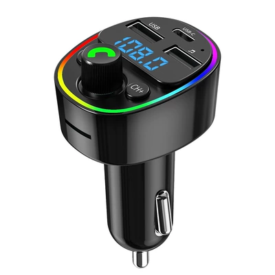 Car cigarette lighter charger Car mp3 - g67-knob-model-black