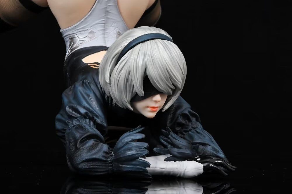lucy heartfilia sex doll NieR: Automata Sexy 2B (YoRHa No.2 Type B) Game Prone Pose Figure Doll  Model