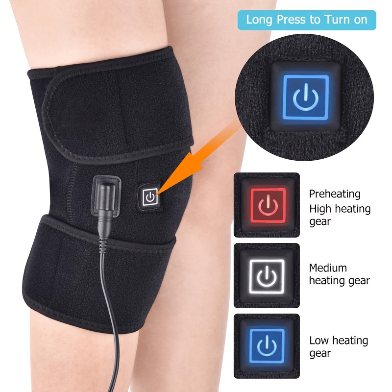 Usb Heated Knee Massager Knee Relaxation Keeping masajeador de rodilla caliente