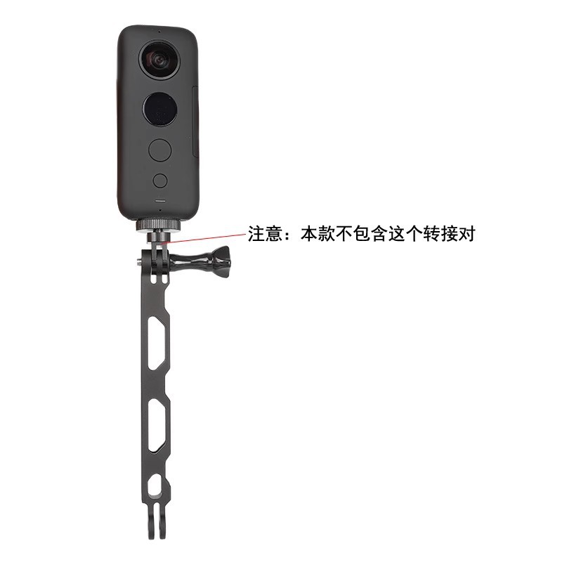 Gopro12 brazo de extensión OSMO ACCIÓN deportes accesorios de la Cámara de metal de aleación de aluminio varilla de extensión soporte de conexión