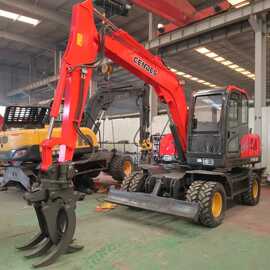 恒远抓木机抓草机价格 禹城抓草捆一台 抓树枝 抓废铁 抓钢机图片