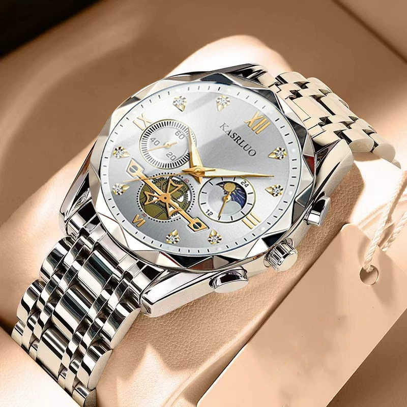 Metal universal quartz trend men's watch for leisure