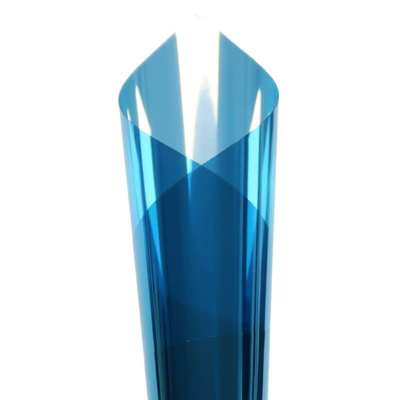 Window Sticker, Automotive Film - 152-30m-silver-light-blue-silver-glass-film-light-transmittance-20