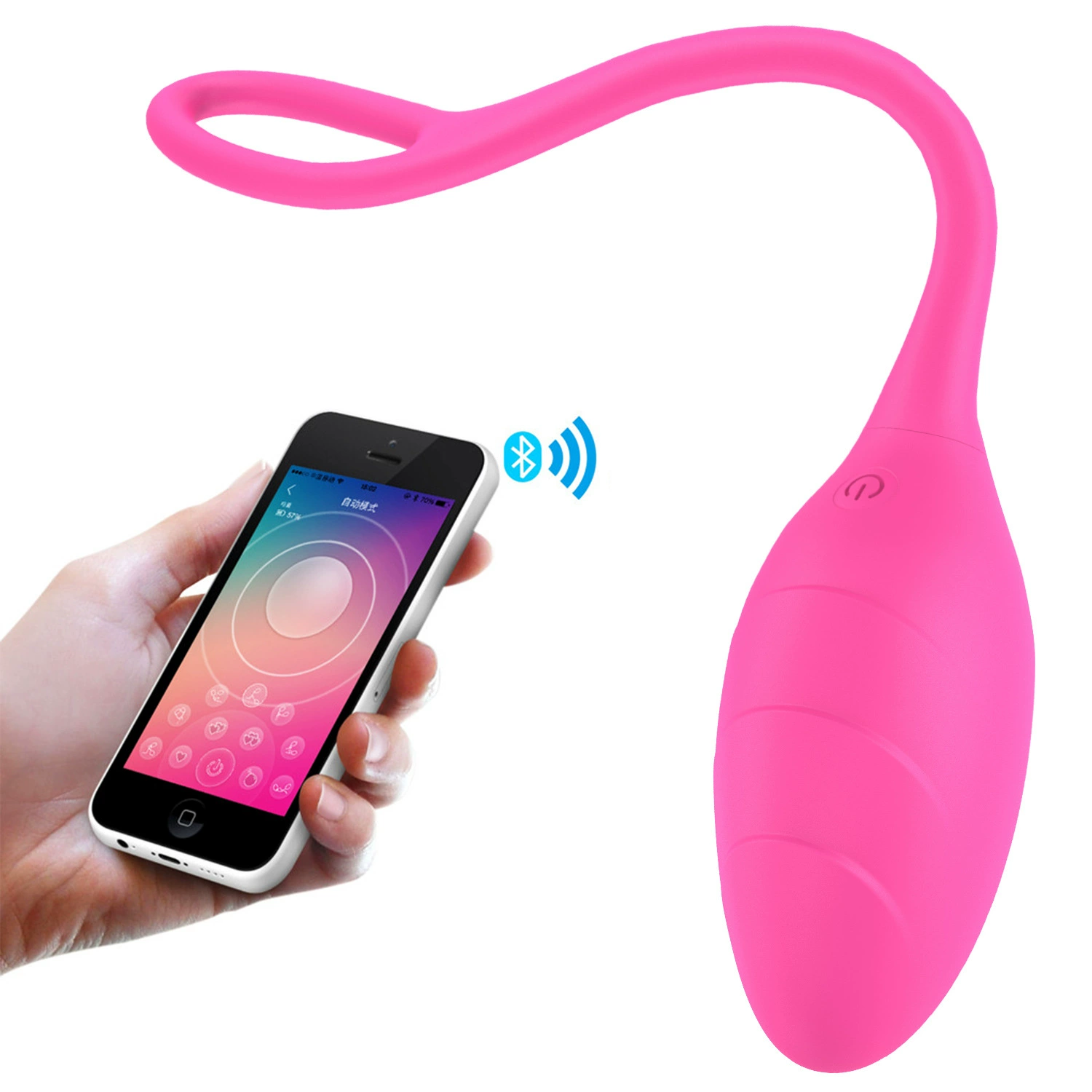 App-Control Bluetooth Wearable Vibration Egg, Remote & App Control, Couples Shared Use