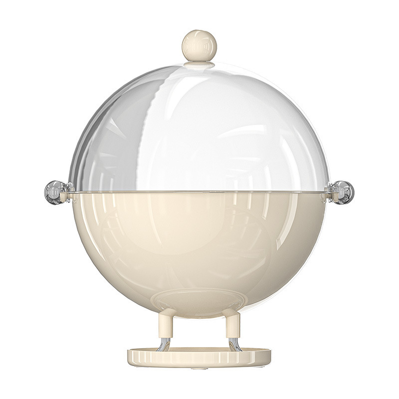 Plato de frutas Sala de estar Hogar 2025 Nueva mesa de centro a prueba de polvo de alta gama Plato de drenaje Aperitivos de frutas secas de alto valor Cesta de frutas