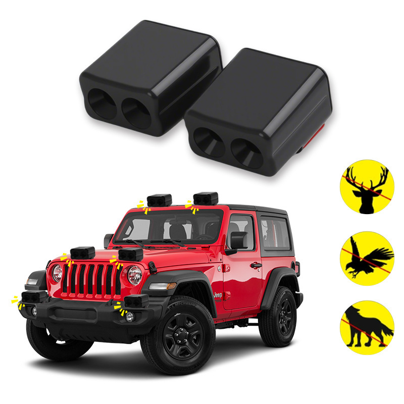 Car Animal Repeller Outdoor Safety Alarm Wind-Driven Deer Whistle Alarm Ultrasonic Deer Repeller