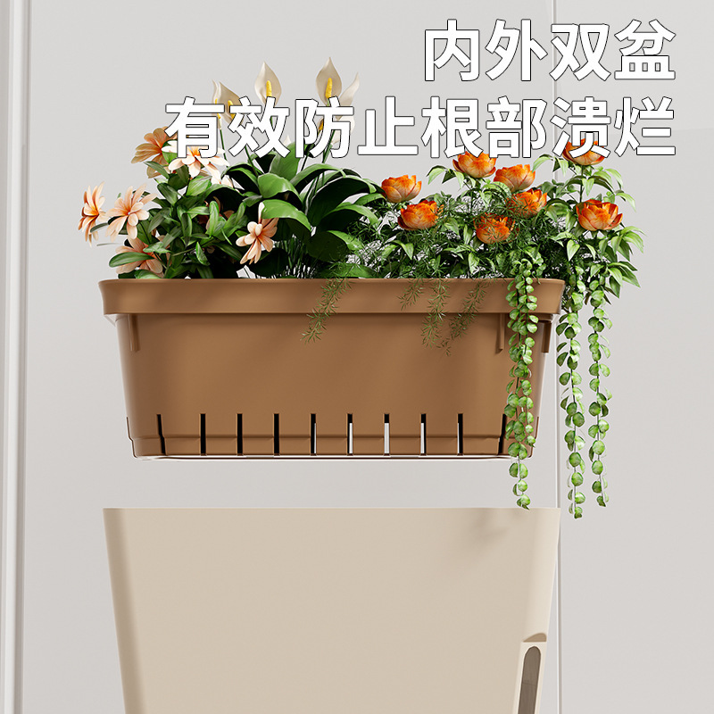 室内寮用野菜ポットボックス、多肉植物用長条植え、狭い側面、怠け者用ネギ植え、ベランダ野菜ポット、野菜直販|undefined