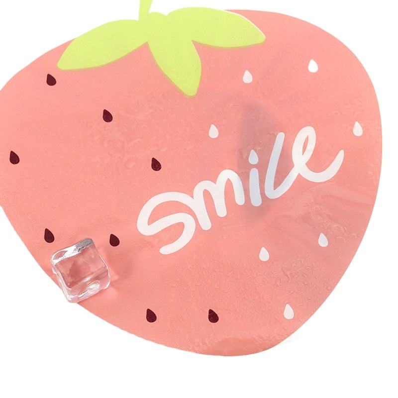 Factory direct supply refreshing fruit series girls bath cap home moisture-proof oil smoke long hair bath cap