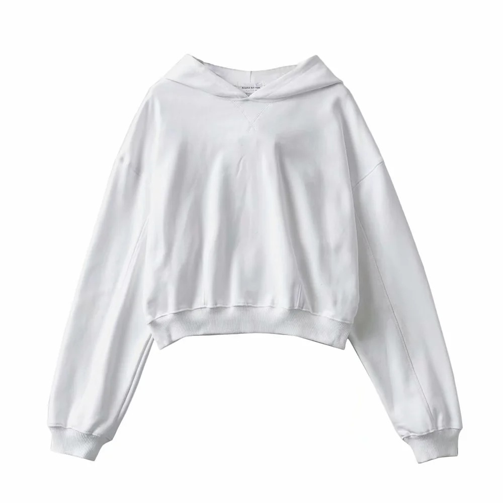 pullover hoodie solid color ssweatshirt NSHS38541