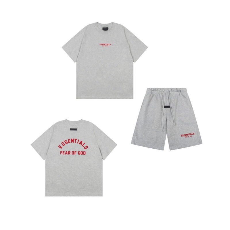 Nueva Sudadera con Capucha FEAR OF GOD ESSENTIALS con Letras Estampadas, Unisex, Casual, Holgada, con Forro Polar, Moderna