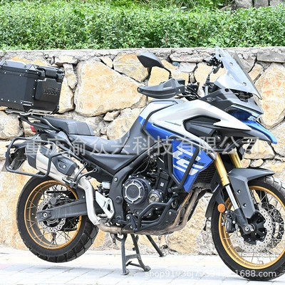 Motorcycle bumper full surround upper and lower