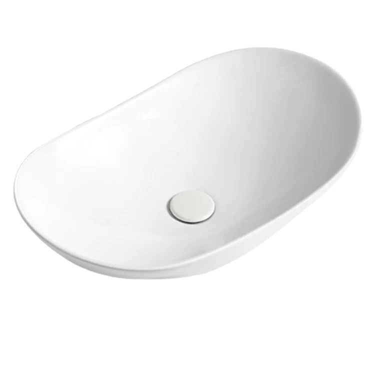 Lavabo sobre encimera lavabo lavabo de cerámica en forma de tesoro lavabo balcón lavabo al por mayor lavabo de arte lavabo individual hotel al por mayor