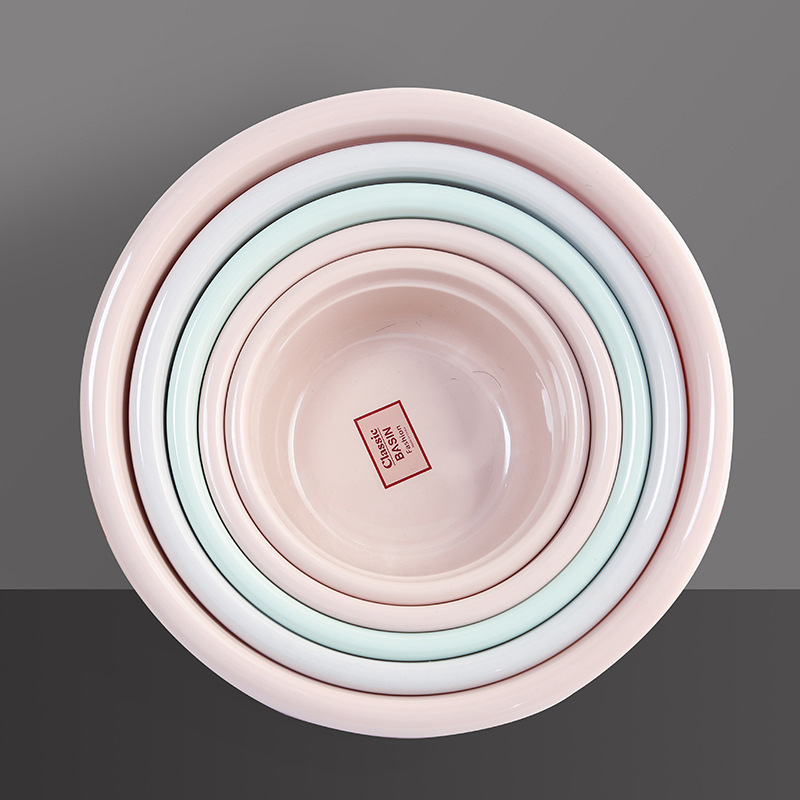 Plastic Basin Thickened Washbasin Laundry Basin Bidet Baby Shampoo Small Medium Large Basin Household Wholesale