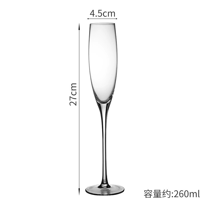 Copa de cóctel Margaret japonesa Copa de torre de cristal de patas altas Copa de cóctel de bar Copa de vino de frutas Martini