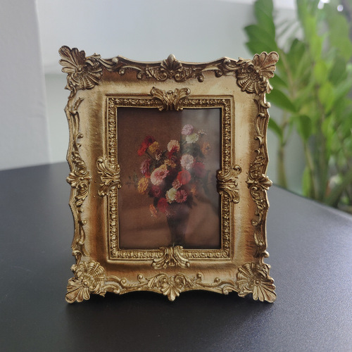 Decorative Picture Frame Desk Accent French Living Room Bedroom Bedside Arrangement Wall Art Dedicated Sofa Waterproof Handmade Picture Frame
