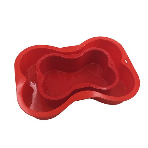 Creative pet silicone cake mold silicone baking bone cake mold DIY baking tool pastry mold