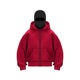 Explosions Foreign Trade Light Board DIY Autumn Ins Hooded Zipper Sweatshirt Jacket Double Hat Men's and Women's Spring, Autumn and Winter Couple's Top