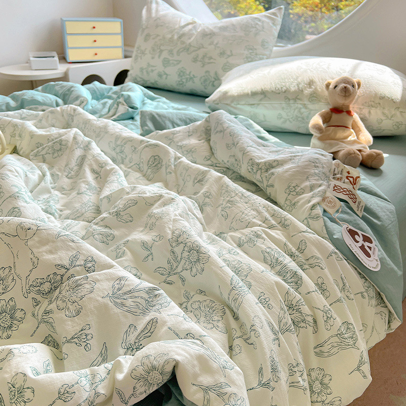 바다코끼리숲 [매우 부드러운 알몸 수면 이중 거즈 여름 이불]