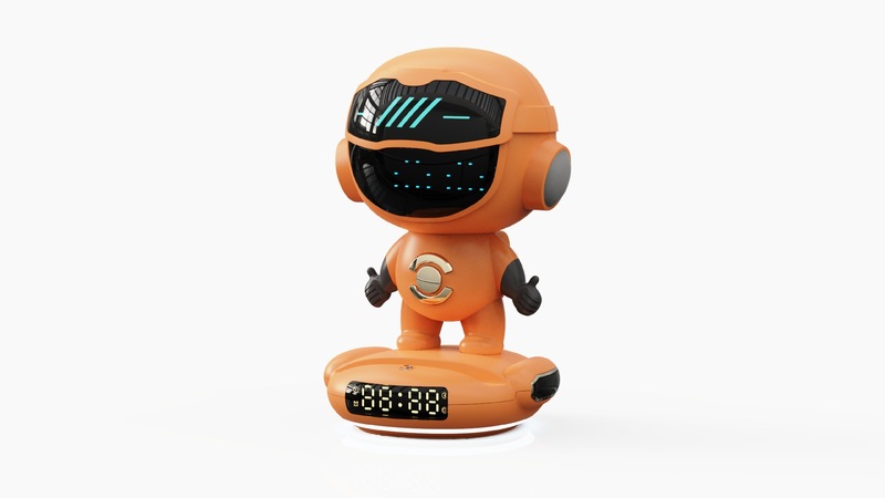 子供向けギフト ビーンバッグ Deepseek 大型モデル AI インテリジェント音声対話 Bluetooth 時計スピーカー|undefined