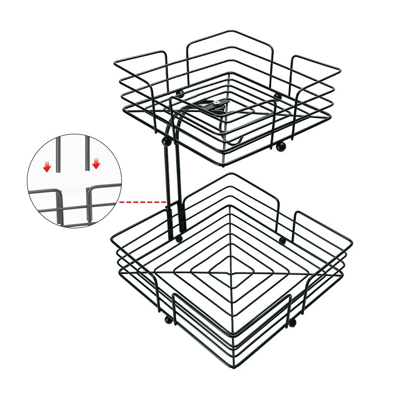 Double-layer square storage system, fruit constructor, wholesale