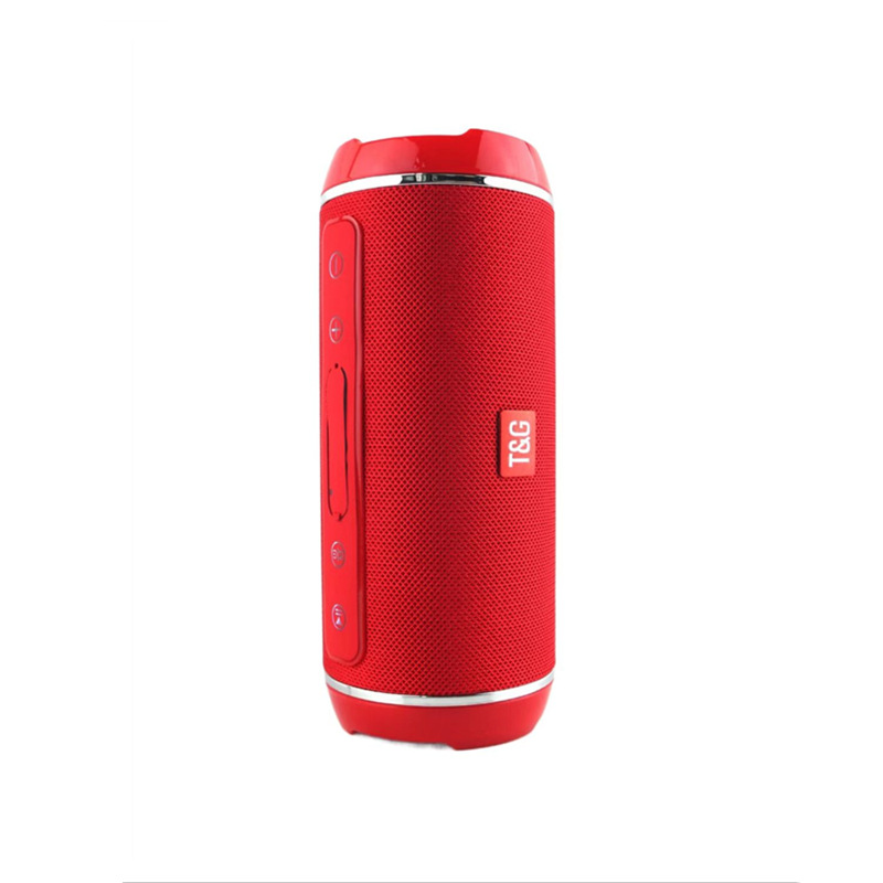 TG116 nuevo teléfono celular impermeable al aire libre altavoz Bluetooth subwoofer montado en el coche tarjeta USB transmisión de voz cañón de acero