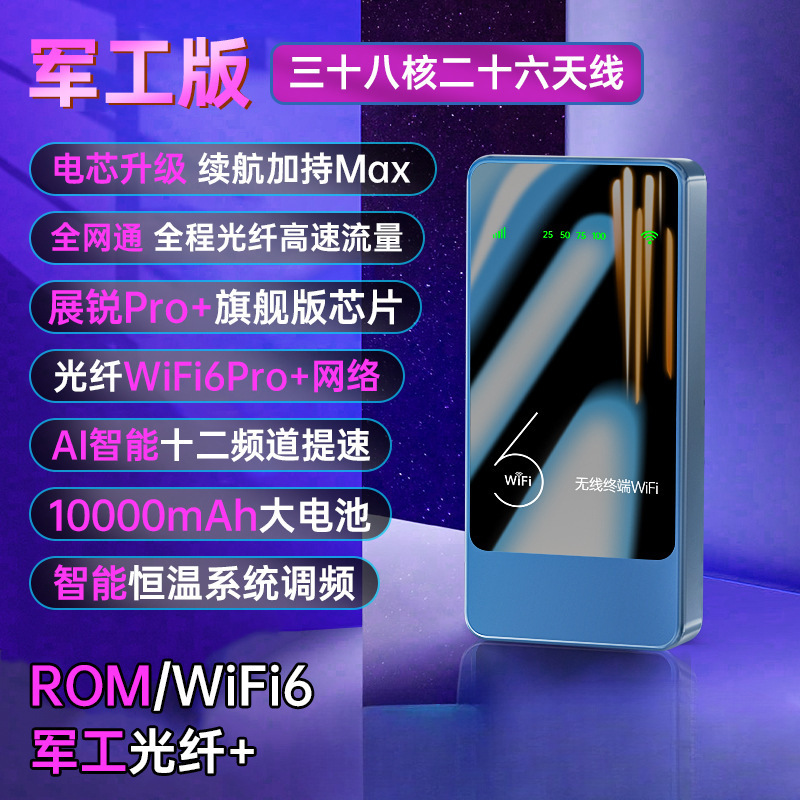 2025新款随身无线wifi移动wi-fi6无线网络无限速三网通用网卡免插|undefined