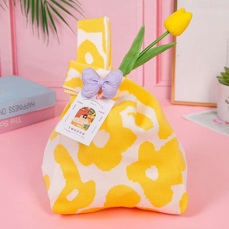 노란색 꽃 + 액세서리 색상 랜덤