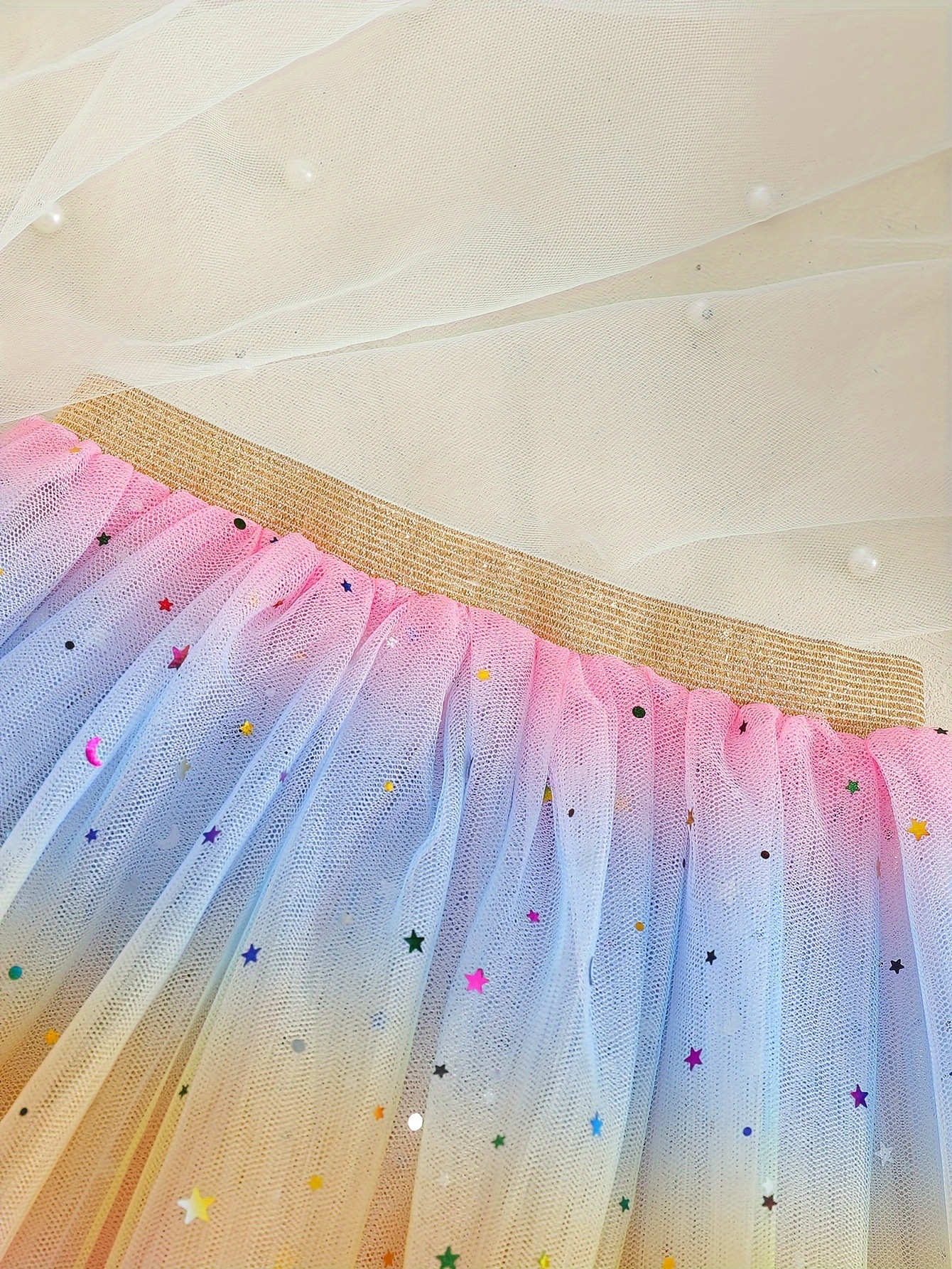 2026 nuevo vestido de malla vestido corto vestido de baile vestido de bebé princesa