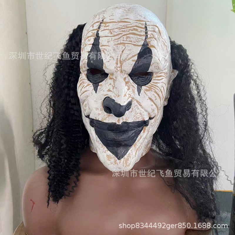 Máscara de Halloween horror gorra de payaso asustador COS accesorios de fábrica venta directa transfronteriza nuevo modelo