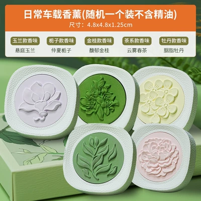 Car Perfume Aromatherapy | fragrance air conditioning decoration - random-simple-package-excluding-essential-oil-greetful-car-air-outlet-aromatherapy