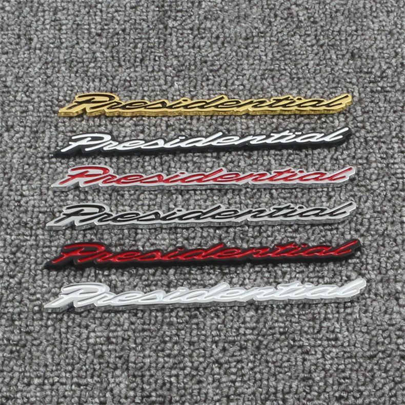 Suitable for Lincoln MKZ, Continental Navigator, MKX, Adventurer, Aviator modified car stickers with President English car logo