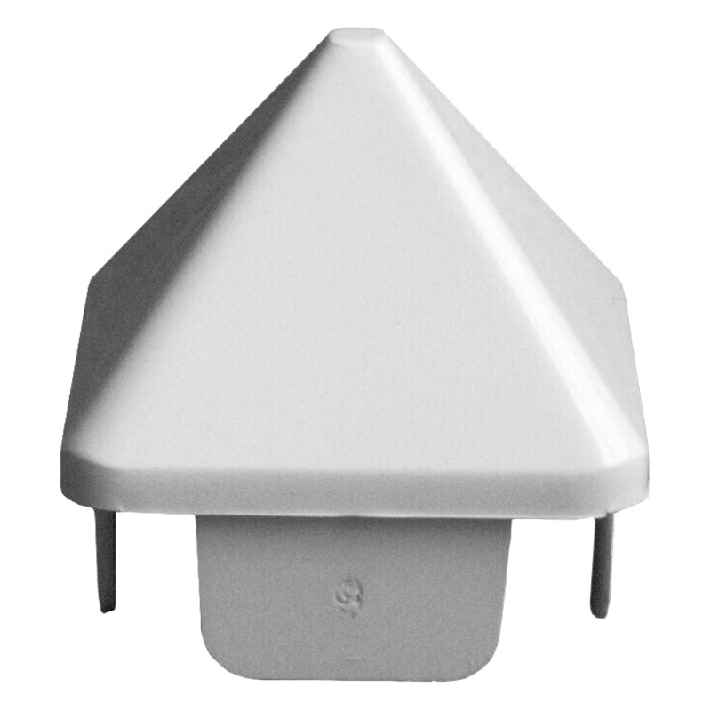 1.5inch Pvc Small Pole Guardrail Tip Caps Factory Direct Sales of Various American and European Pvc Guardrail Accessories Guardrail Column Caps
