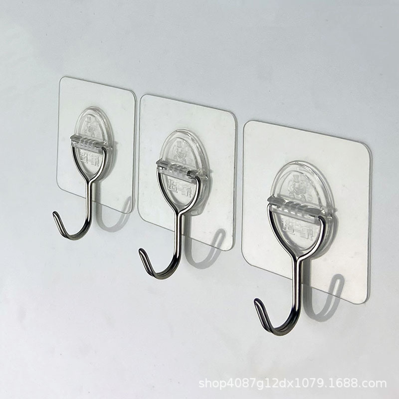 Transparent golden magic stick strong seamless acrylic glue thickened PVC hook sticky hook manufacturers in stock bulk