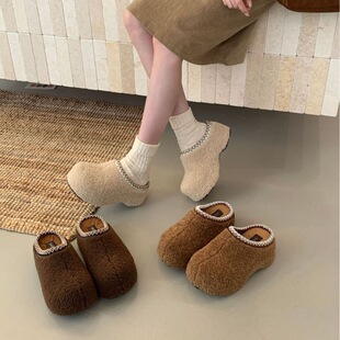 ��7cm��Ь�͹żӽqͨ��ëëЬ�V��ŮЬ���S��С�������� �羳��؛