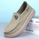 Foreign Trade Breathable Cloth Shoes Simple Comfortable Slip-on Casual Shoes Non-slip Comfortable Middle-aged and Elderly Work Shoes Men's Hair