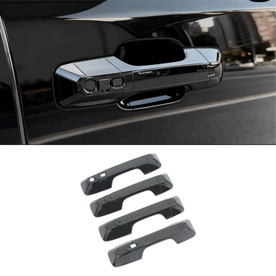 Suitable for Byd Ti7: Emblem, Rearview Mirror Cover, Door Handle, Door Bowl, Fuel Tank Cover, Fender, Front Corner Protector (Other Automotive Exterior Supplies) - bright-black-smart-handle