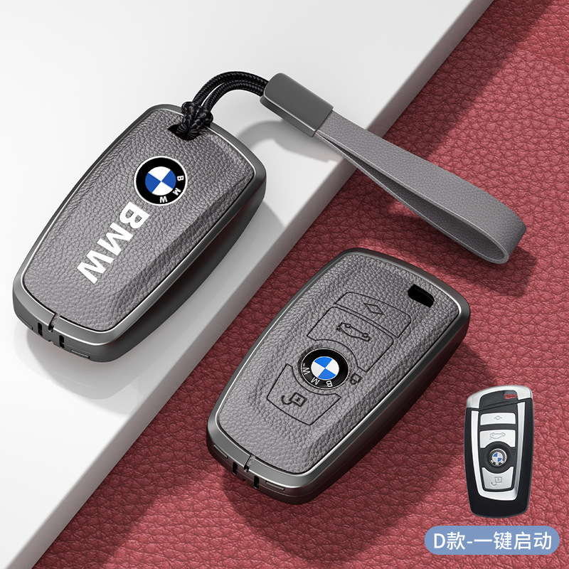 모델 D 3버튼 회색 아연 합금 쉘 + 핸드 스트랩