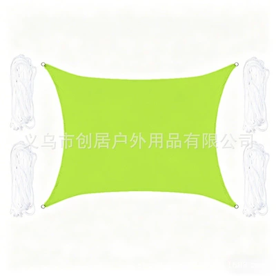 Avtomobil yan çətirləri — Entrance, Rainproof Sunshade Cloth - lime-green-22m