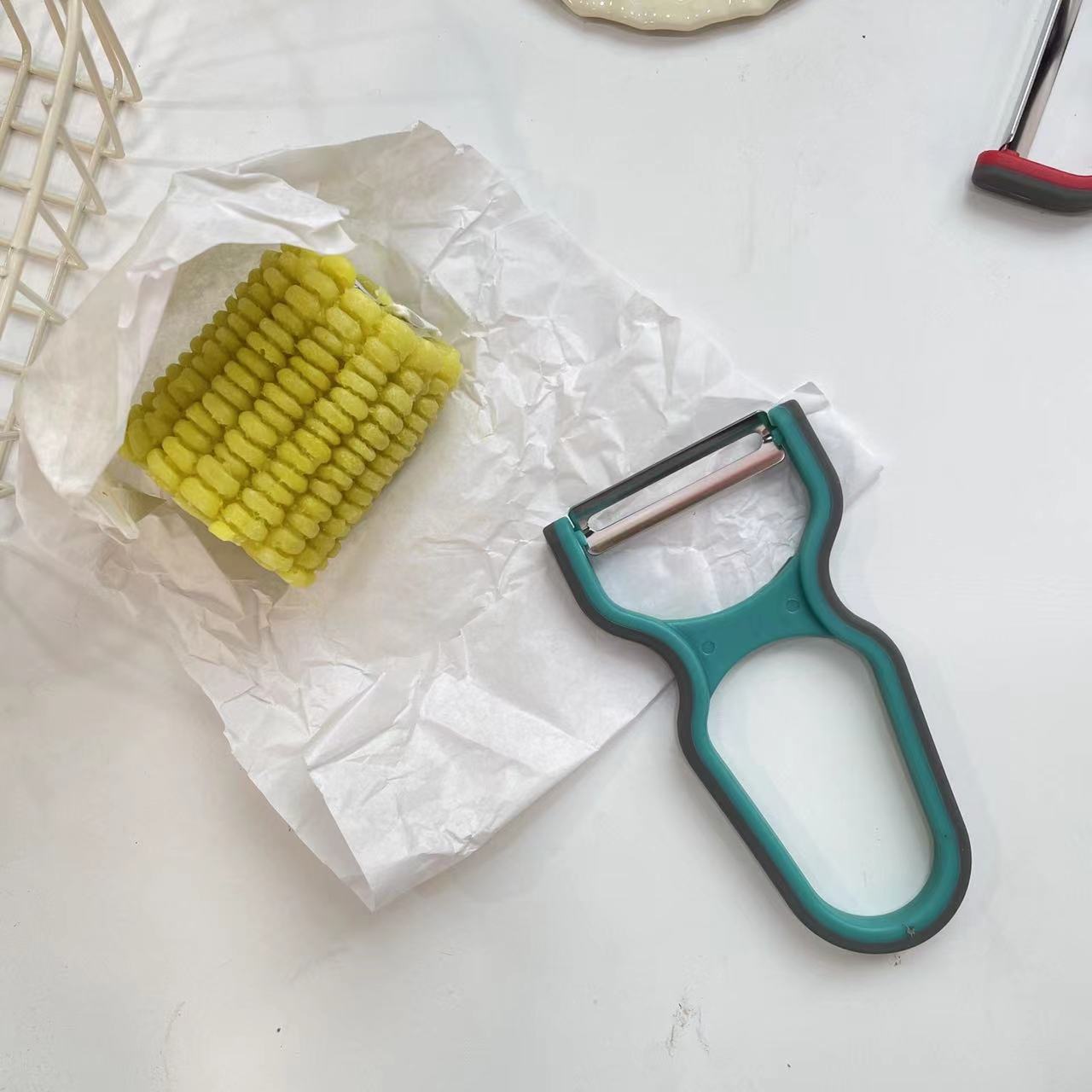 Hogar pelador melón y fruta pelador cocina multifunción patata pelador fruta pelador BH350