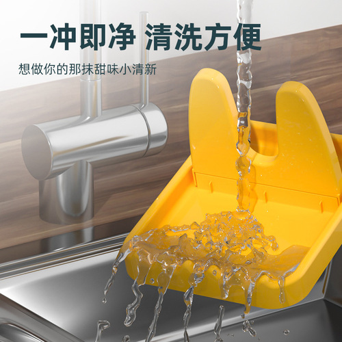 Household vertical foldable pot lid rack plastic desktop multi-functional kitchen storage rack spoon spatula storage rack
