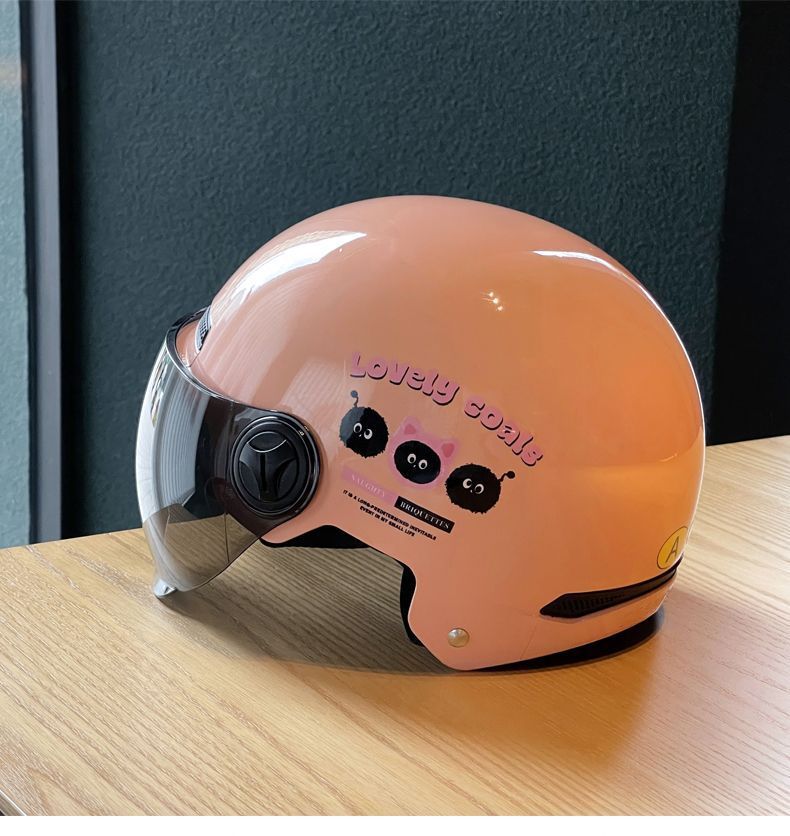 3C Certified Electric Motorcycle Helmet Sunscreen Half Helmet