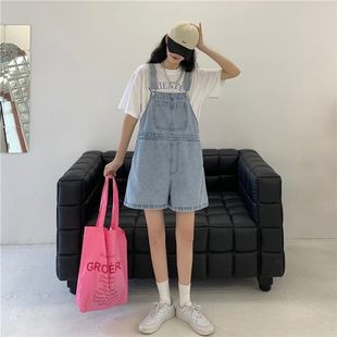 2025 Spring and Summer New Arrival Shorts Korean Style Women's Clothing Design Sense Niche Fashion High Waist Loose Strap Pants