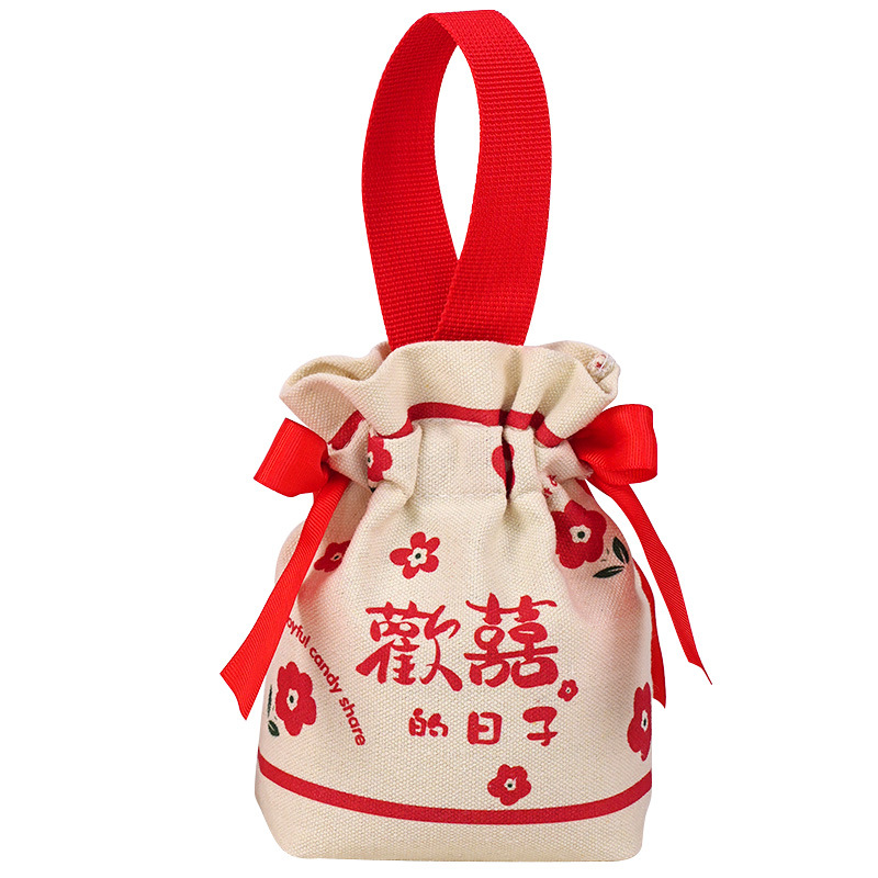 Caja de dulces, bolsas de dulces de boda, bolsas de regalo de mano especiales, bolsas de regalo de alta calidad, bolsas de tela de dulces chinos al por mayor