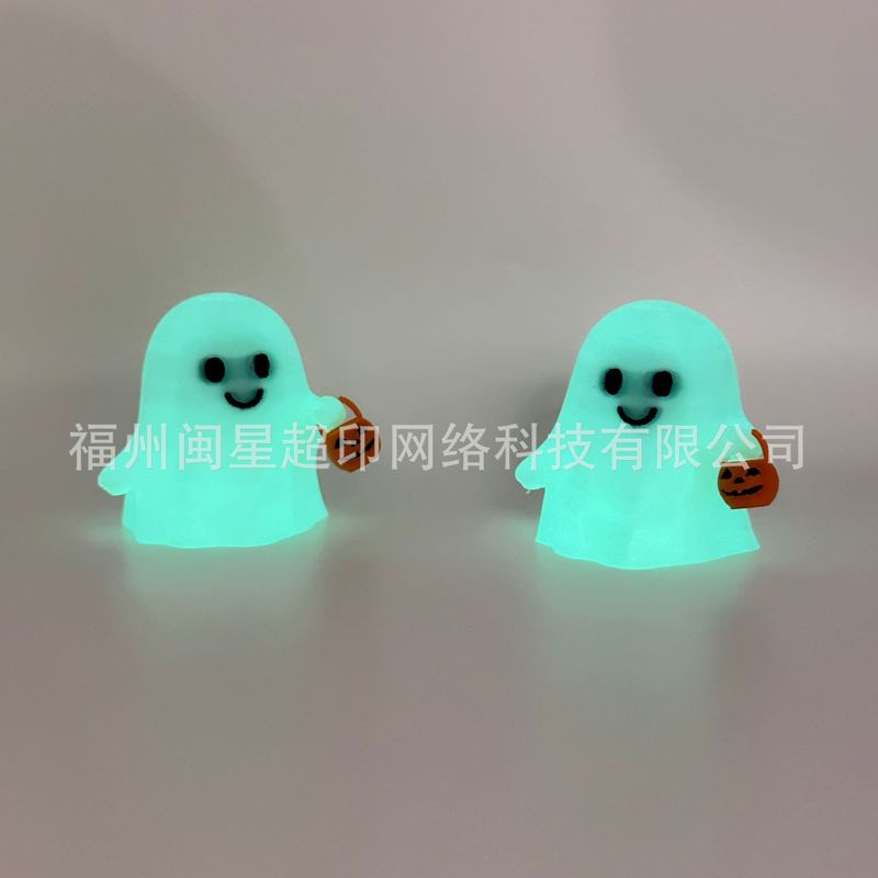 跨境新品3D打印万圣节南瓜小幽灵装饰品狂欢夜工艺品摆件玩具批发|undefined