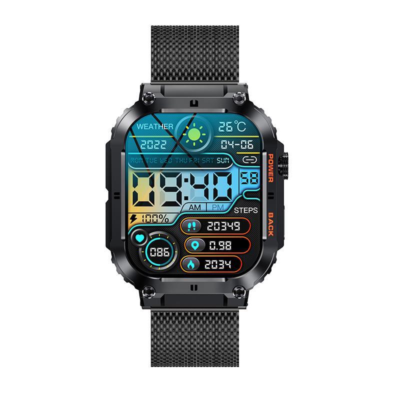 Nueva K57PRO llamada reloj inteligente música clima 1,96 pulgadas ritmo cardíaco presión arterial oxígeno en la sangre k57 fábrica