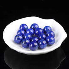 天然原矿青金石圆珠子单颗珠饰品配珠半成品DIY编织手串项链批发