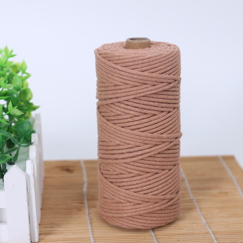 2 ミリメートルカラフルな綿ロープ綿ロープ手作り DIY 編組装飾ロープタペストリーギフト装飾編組結束ロープ|undefined