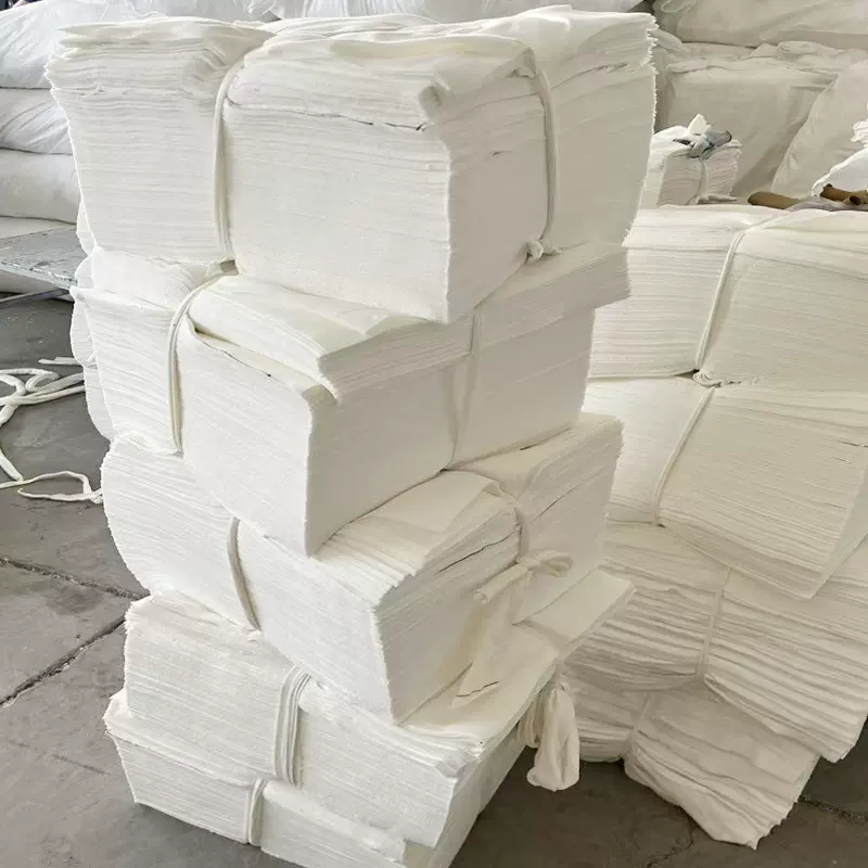 棉碎布吸水不掉毛擦机器白破布工业清洁吸油擦机布头工业清洁布
